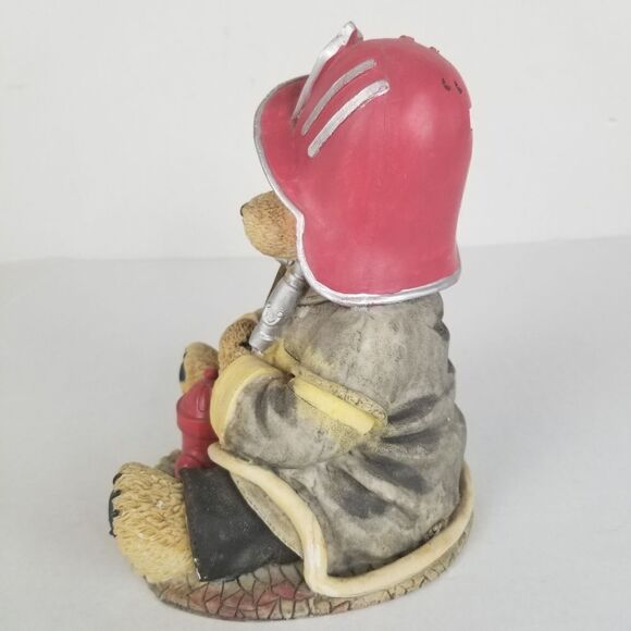 Teddy Bear Firefighter Coin Bank - Picture 2 of 10